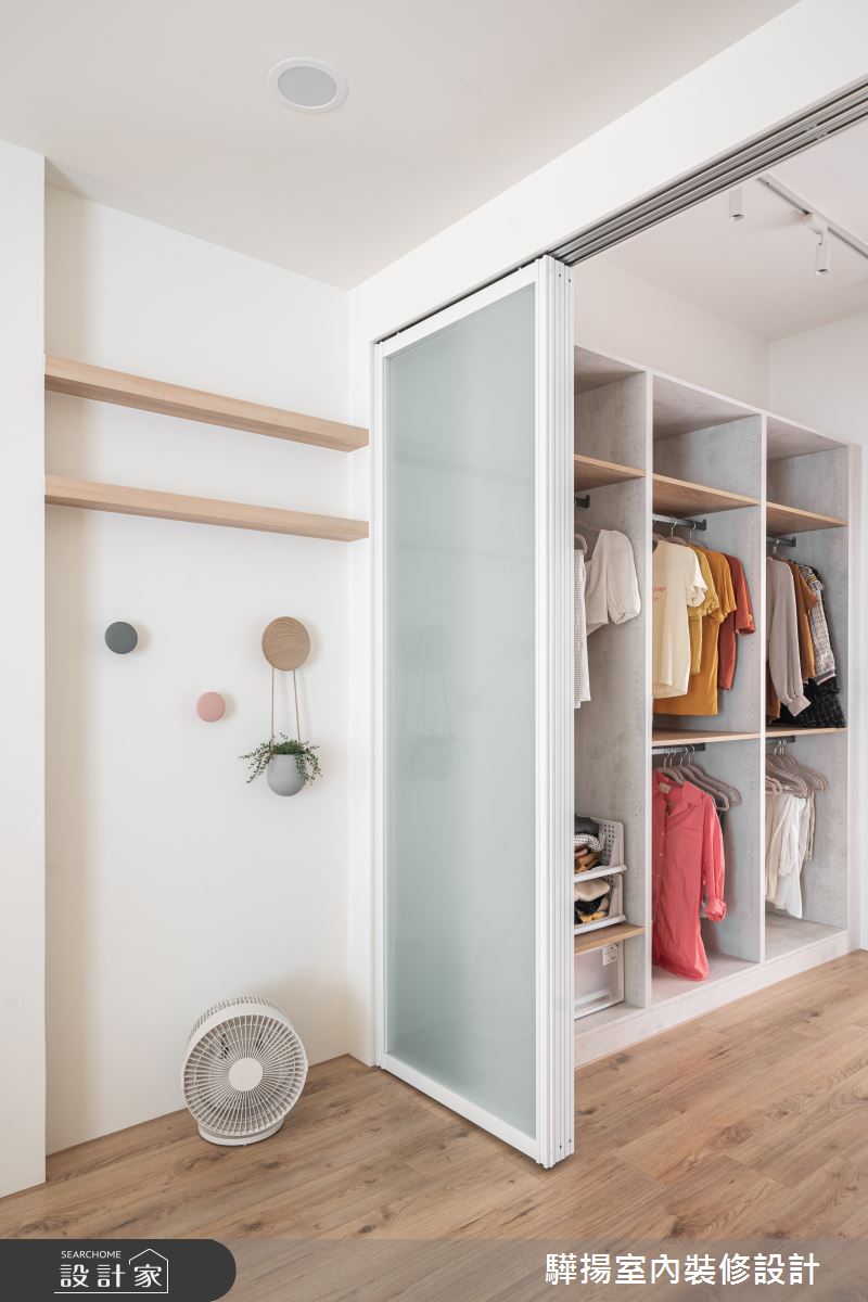 41坪新成屋(5年以下)＿日式無印風更衣間案例圖片＿驊揚室內裝修設計有限公司＿驊揚_44重立路透天之22