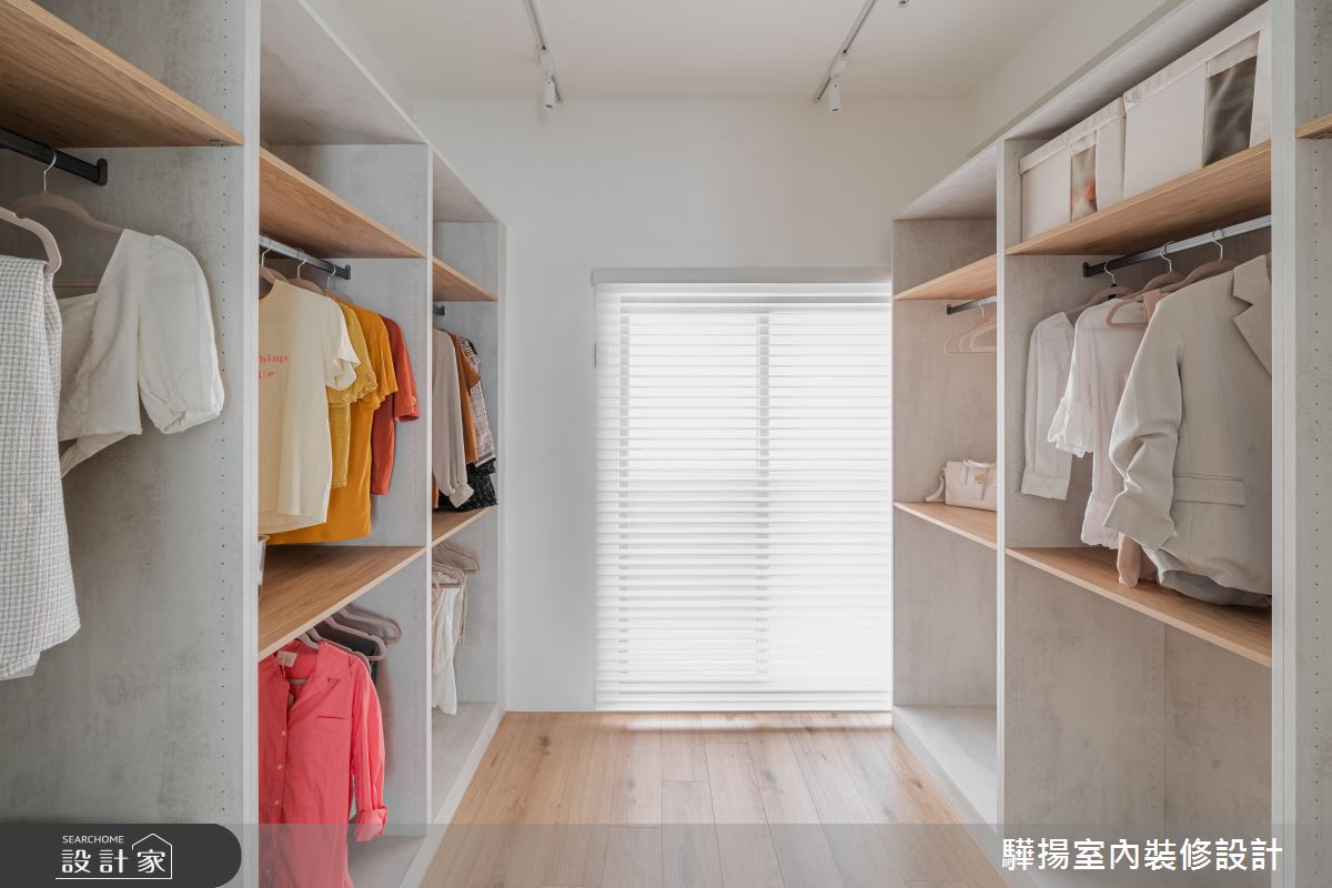 41坪新成屋(5年以下)＿日式無印風更衣間案例圖片＿驊揚室內裝修設計有限公司＿驊揚_44重立路透天之23