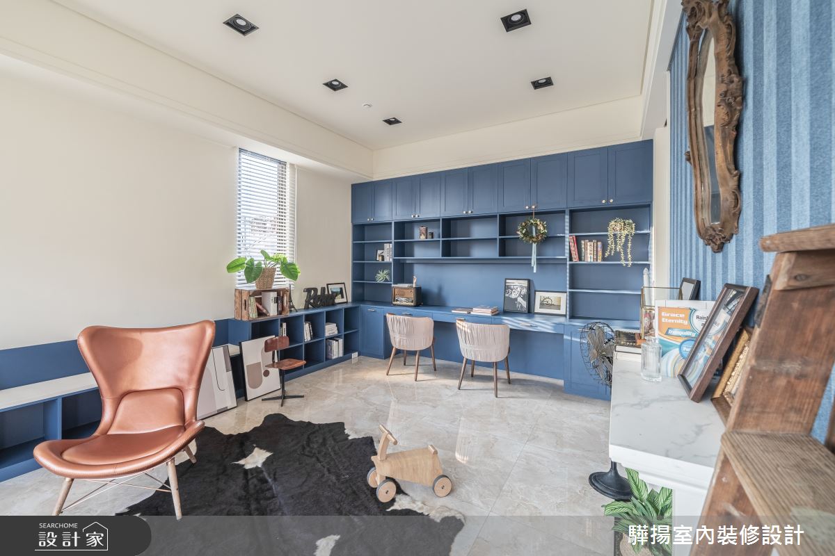 101坪新成屋(5年以下)＿現代風書房工作區多功能室案例圖片＿驊揚室內裝修設計有限公司＿驊揚_45青年路透天之19