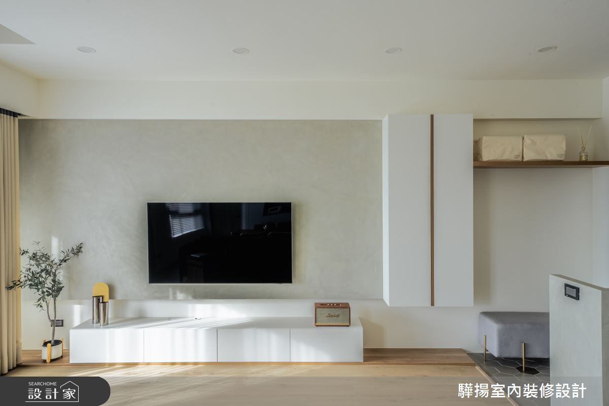 32坪毛胚屋＿簡約風客廳案例圖片＿驊揚室內裝修設計有限公司＿驊揚_46之3