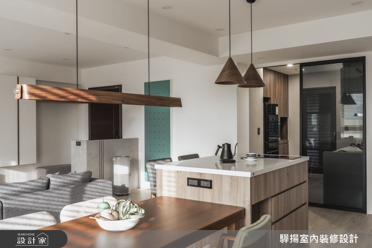 32坪毛胚屋＿簡約風玄關餐廳廚房案例圖片＿驊揚室內裝修設計有限公司＿驊揚_46之14