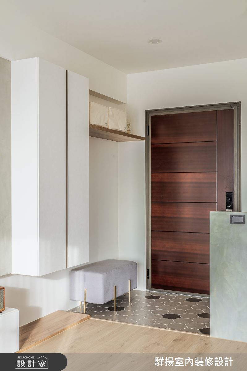 32坪毛胚屋＿簡約風玄關案例圖片＿驊揚室內裝修設計有限公司＿驊揚_46之1