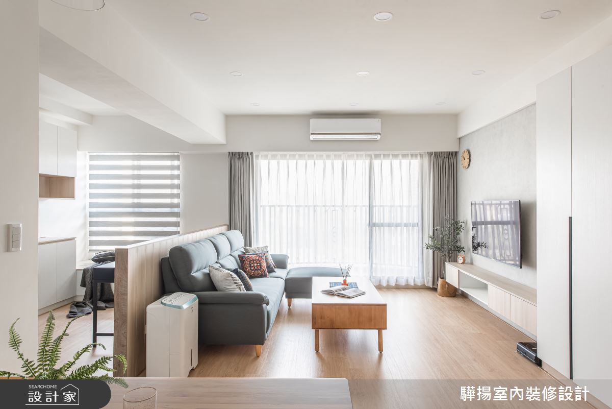 12坪新成屋(5年以下)＿簡約風客廳書房工作區案例圖片＿驊揚室內裝修設計有限公司＿驊揚_47之2