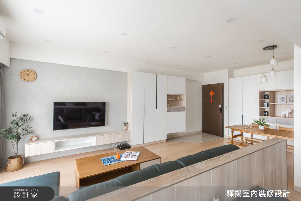 12坪新成屋(5年以下)＿簡約風玄關客廳餐廳案例圖片＿驊揚室內裝修設計有限公司＿驊揚_47之6