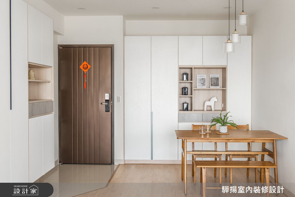 12坪新成屋(5年以下)＿簡約風玄關餐廳案例圖片＿驊揚室內裝修設計有限公司＿驊揚_47之8