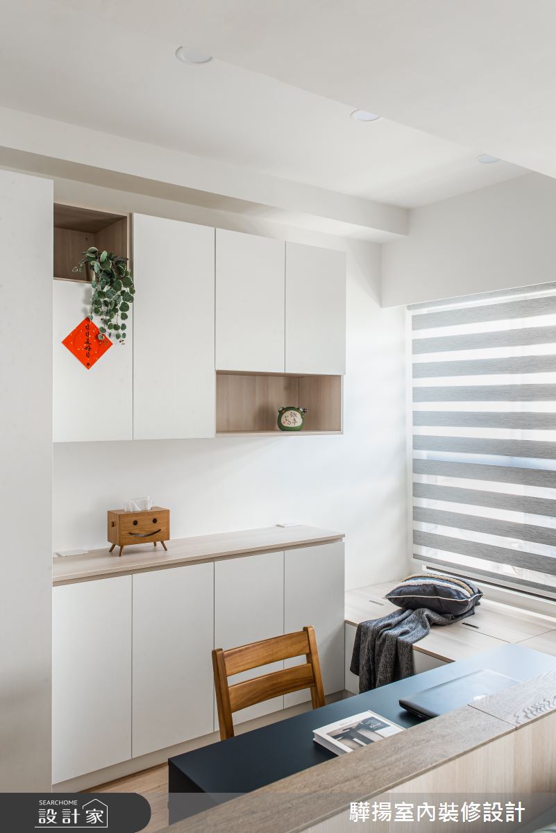12坪新成屋(5年以下)＿簡約風書房工作區臥榻案例圖片＿驊揚室內裝修設計有限公司＿驊揚_47之17