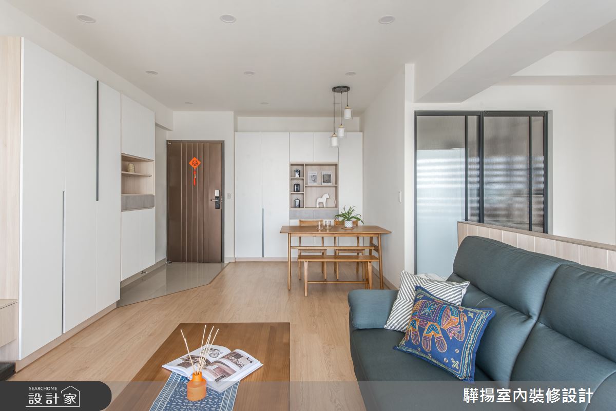 12坪新成屋(5年以下)＿簡約風玄關客廳餐廳案例圖片＿驊揚室內裝修設計有限公司＿驊揚_47之7