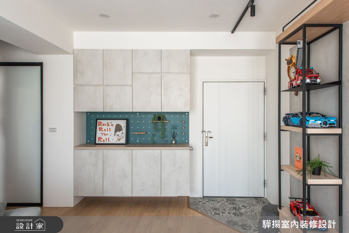 11坪中古屋(5~15年)＿北歐風玄關案例圖片＿驊揚室內裝修設計有限公司＿驊揚_48之6