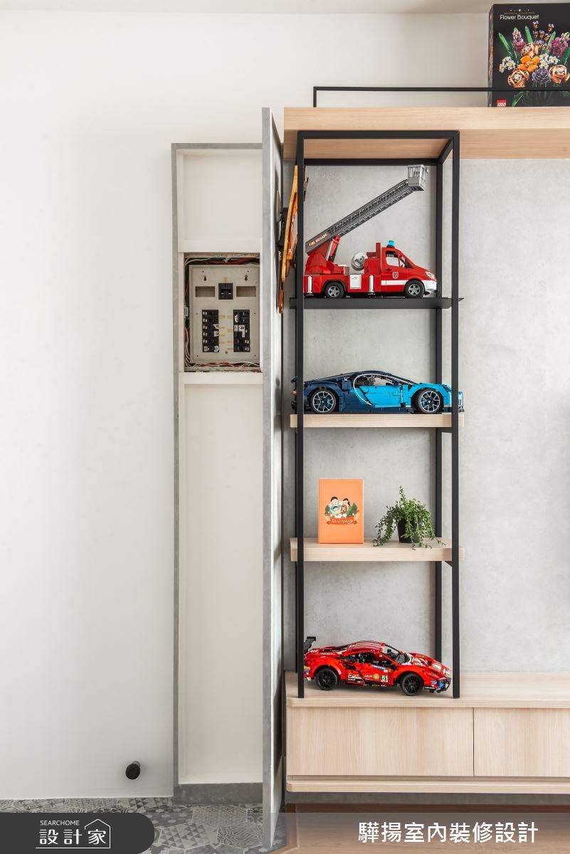 11坪中古屋(5~15年)＿北歐風玄關客廳案例圖片＿驊揚室內裝修設計有限公司＿驊揚_48之5