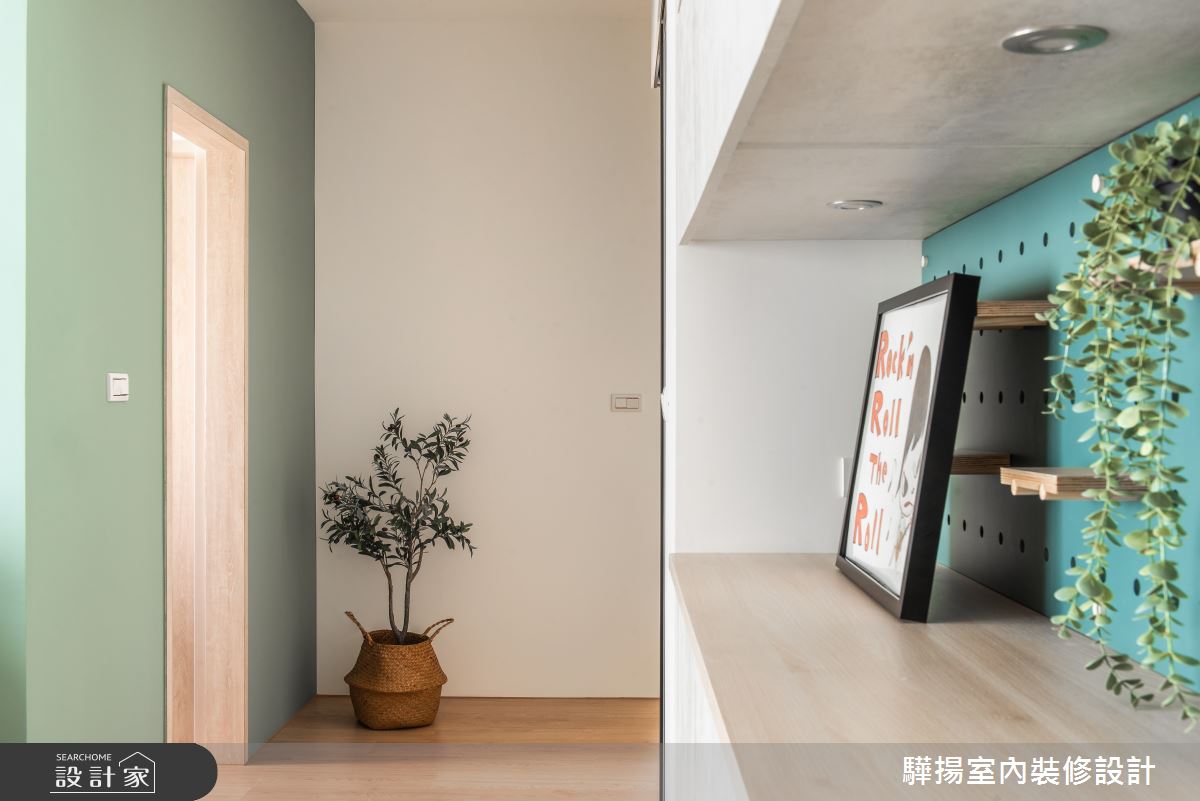 11坪中古屋(5~15年)＿北歐風走廊案例圖片＿驊揚室內裝修設計有限公司＿驊揚_48之9