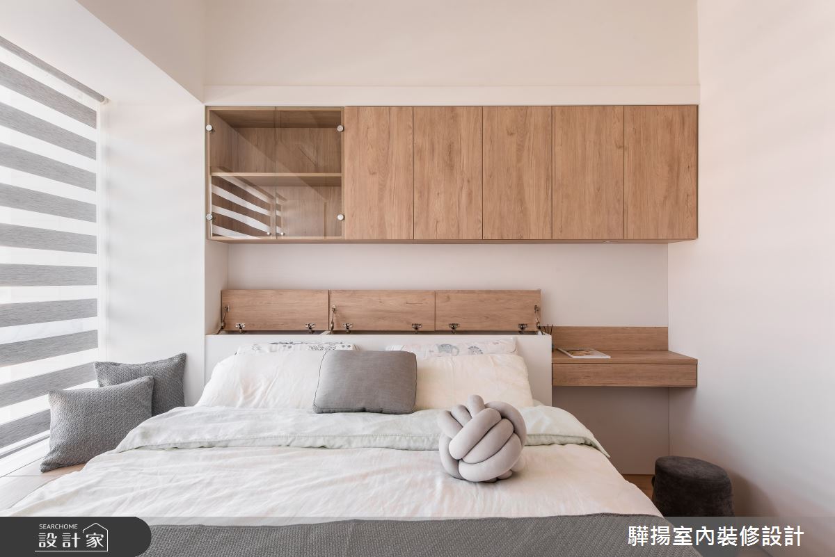 11坪中古屋(5~15年)＿北歐風臥室臥榻案例圖片＿驊揚室內裝修設計有限公司＿驊揚_48之11