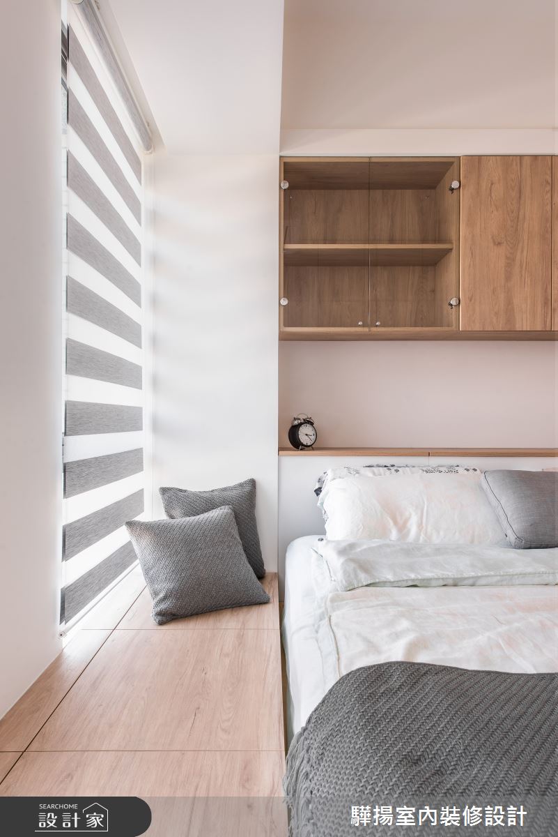 11坪中古屋(5~15年)＿北歐風臥室臥榻案例圖片＿驊揚室內裝修設計有限公司＿驊揚_48之12