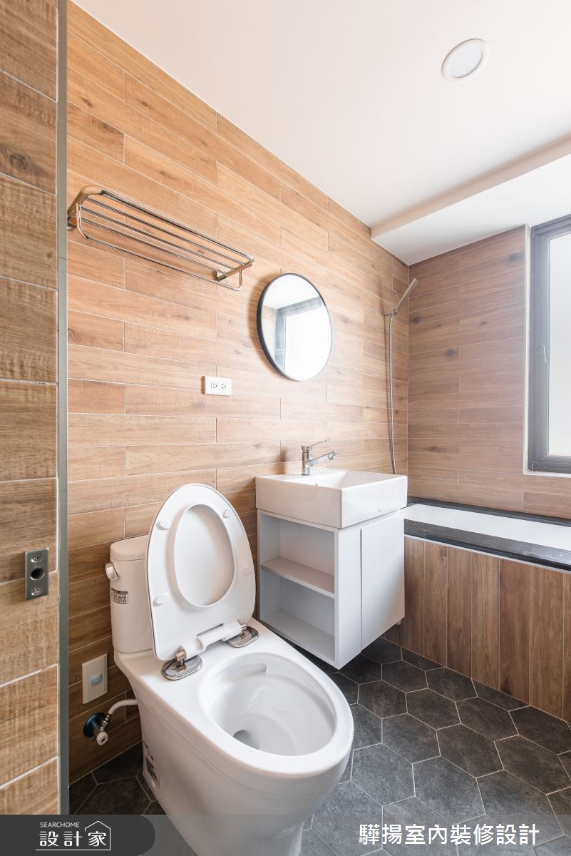 11坪中古屋(5~15年)＿北歐風浴室案例圖片＿驊揚室內裝修設計有限公司＿驊揚_48之18