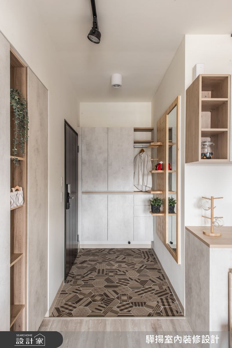 11坪新成屋(5年以下)＿現代風玄關案例圖片＿驊揚室內裝修設計有限公司＿驊揚_49之1