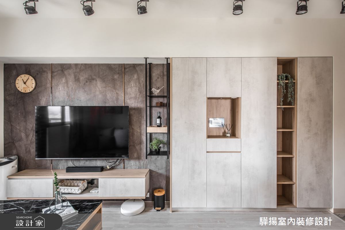 11坪新成屋(5年以下)＿現代風客廳案例圖片＿驊揚室內裝修設計有限公司＿驊揚_49之15