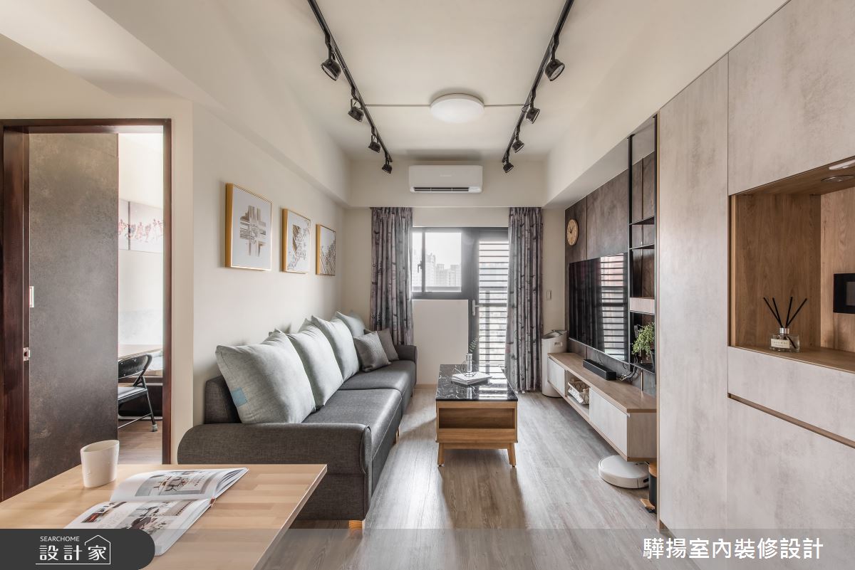 11坪新成屋(5年以下)＿現代風客廳餐廳臥室案例圖片＿驊揚室內裝修設計有限公司＿驊揚_49之12