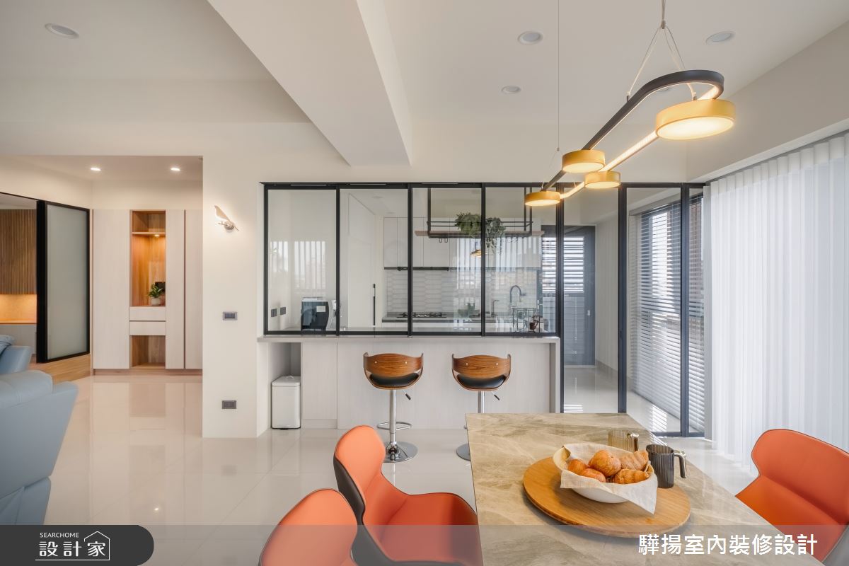 35坪新成屋(5年以下)＿混搭風餐廳廚房吧檯案例圖片＿驊揚室內裝修設計有限公司＿驊揚_50之11