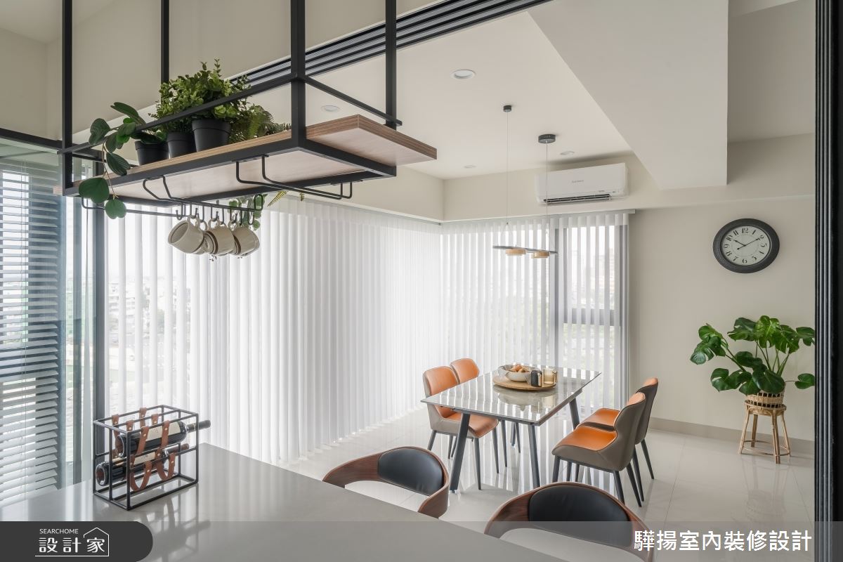 35坪新成屋(5年以下)＿混搭風餐廳吧檯案例圖片＿驊揚室內裝修設計有限公司＿驊揚_50之20