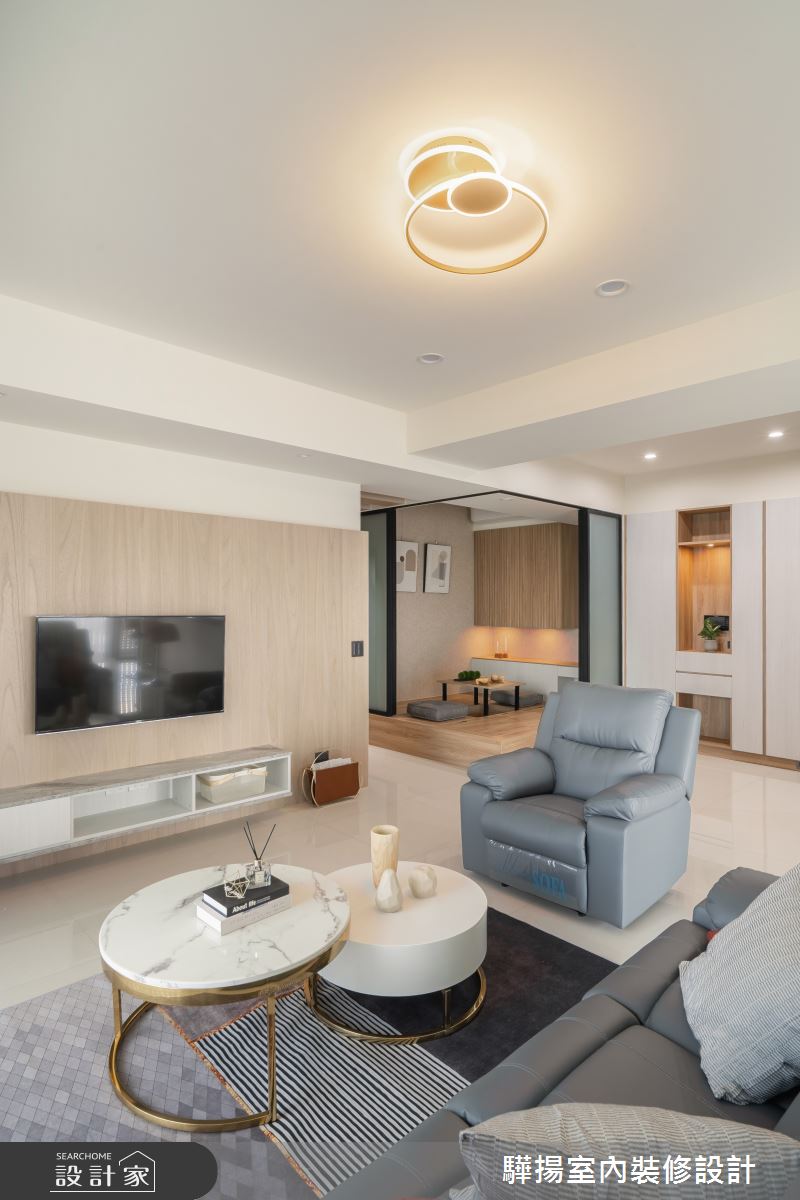 35坪新成屋(5年以下)＿混搭風客廳和室案例圖片＿驊揚室內裝修設計有限公司＿驊揚_50之6