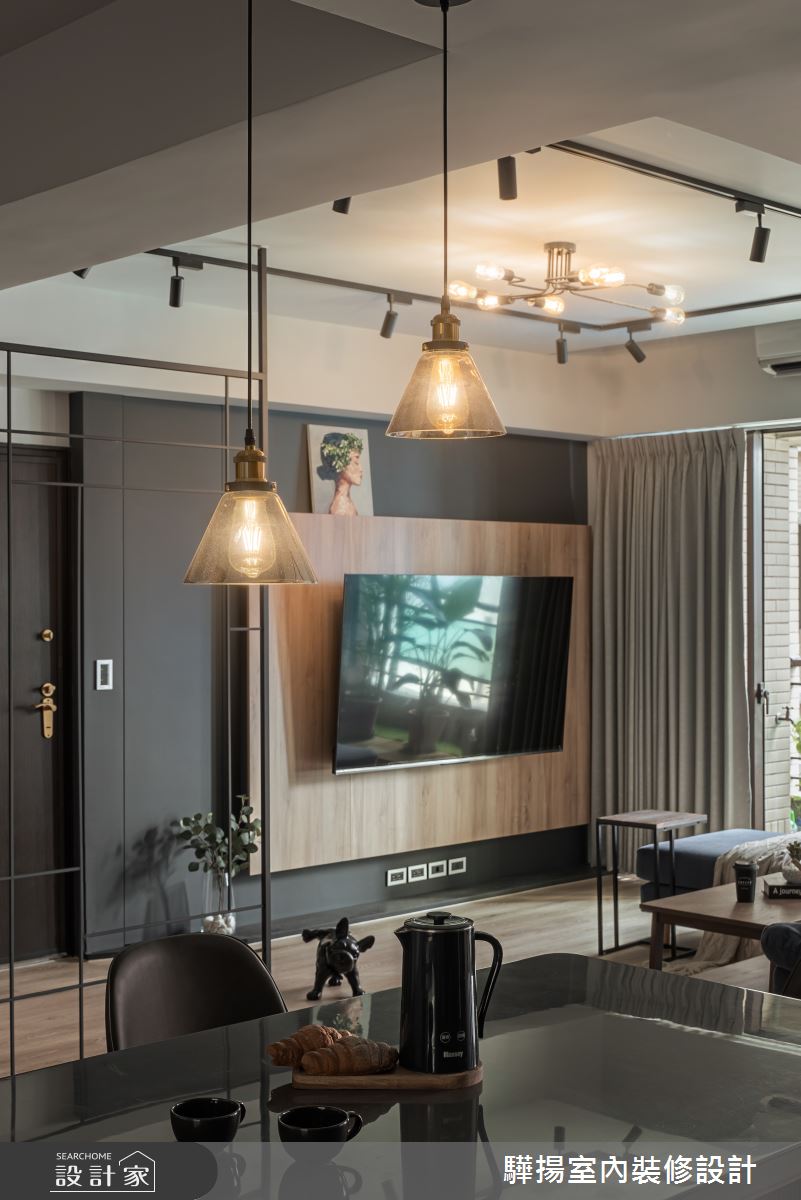 26坪新成屋(5年以下)＿工業風客廳餐廳案例圖片＿驊揚室內裝修設計有限公司＿驊揚_52之15