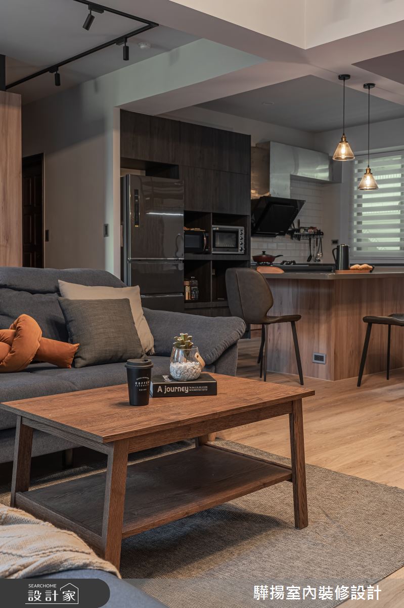 26坪新成屋(5年以下)＿工業風客廳餐廳廚房案例圖片＿驊揚室內裝修設計有限公司＿驊揚_52之20