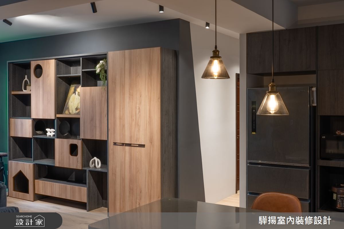 26坪新成屋(5年以下)＿工業風餐廳廚房書房案例圖片＿驊揚室內裝修設計有限公司＿驊揚_52之23