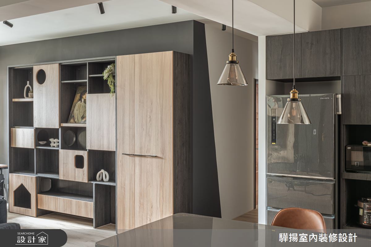 26坪新成屋(5年以下)＿工業風餐廳廚房書房案例圖片＿驊揚室內裝修設計有限公司＿驊揚_52之24