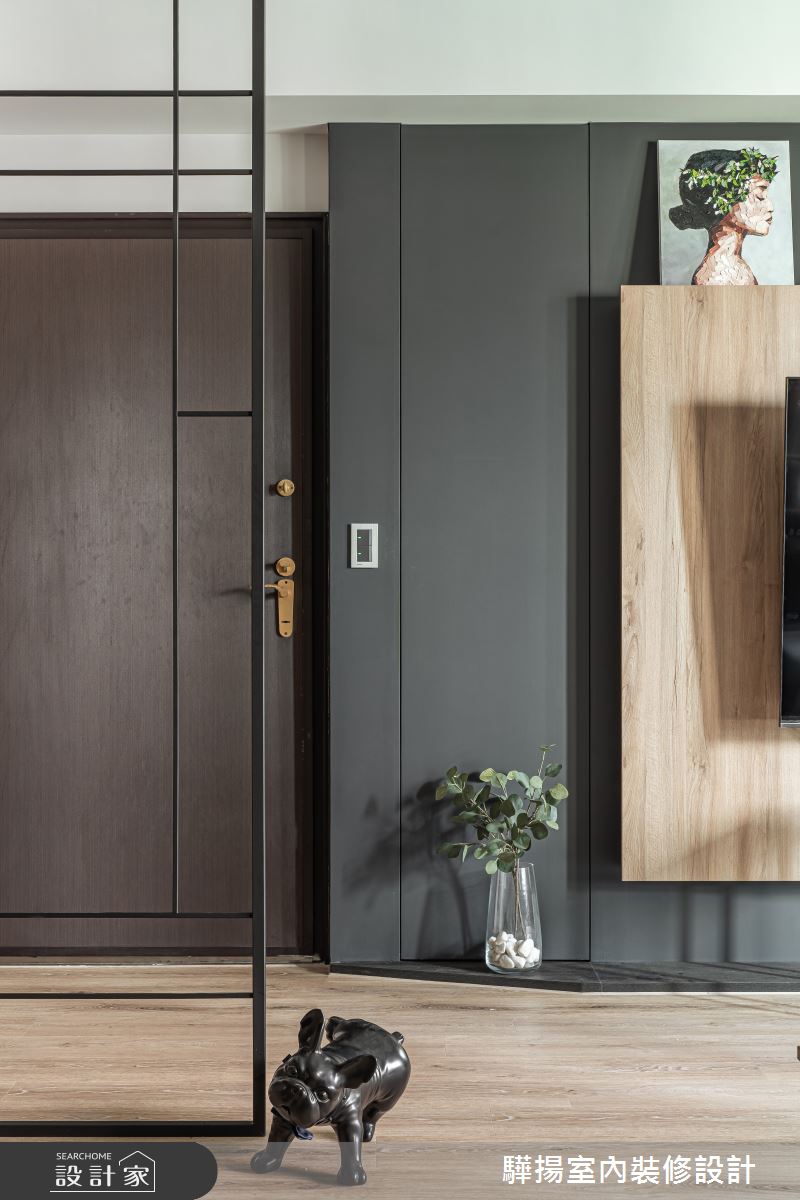 26坪新成屋(5年以下)＿工業風玄關客廳案例圖片＿驊揚室內裝修設計有限公司＿驊揚_52之26