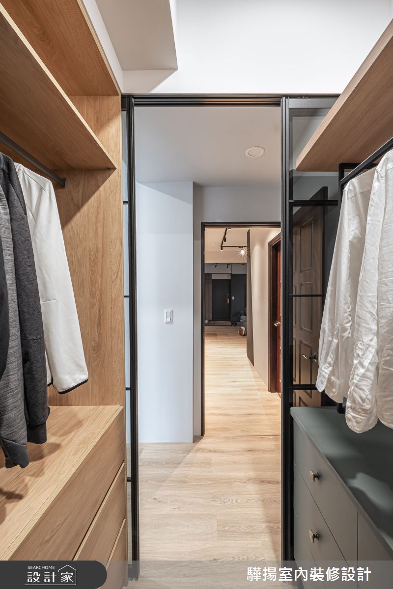 26坪新成屋(5年以下)＿工業風更衣間走廊案例圖片＿驊揚室內裝修設計有限公司＿驊揚_52之29