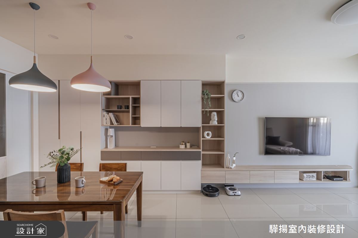 27坪新成屋(5年以下)＿現代風客廳餐廳案例圖片＿驊揚室內裝修設計有限公司＿驊揚_54福懋心湛之13