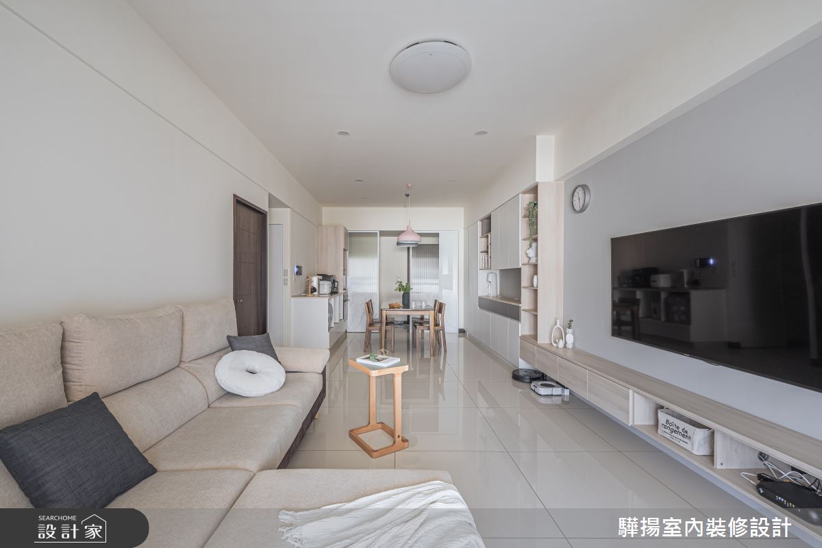 27坪新成屋(5年以下)＿現代風客廳餐廳案例圖片＿驊揚室內裝修設計有限公司＿驊揚_54福懋心湛之23