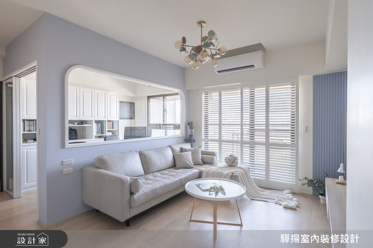 20坪新成屋(5年以下)＿現代風客廳案例圖片＿驊揚室內裝修設計有限公司＿驊揚_55HI協勝發之12