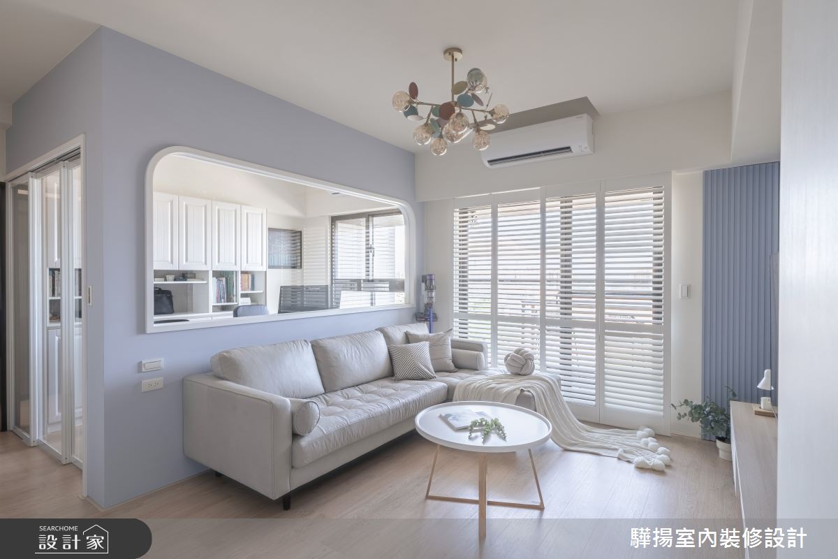 20坪新成屋(5年以下)＿現代風客廳案例圖片＿驊揚室內裝修設計有限公司＿驊揚_55HI協勝發之13