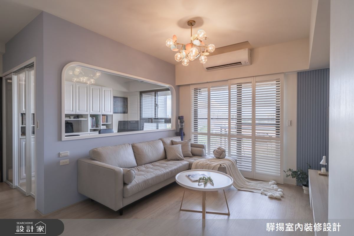 20坪新成屋(5年以下)＿現代風客廳案例圖片＿驊揚室內裝修設計有限公司＿驊揚_55HI協勝發之14