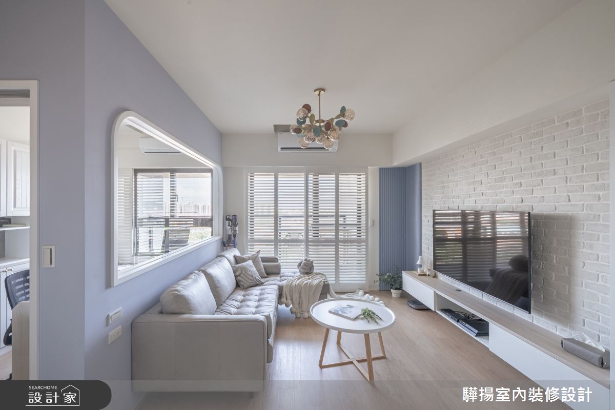 20坪新成屋(5年以下)＿現代風客廳案例圖片＿驊揚室內裝修設計有限公司＿驊揚_55HI協勝發之16