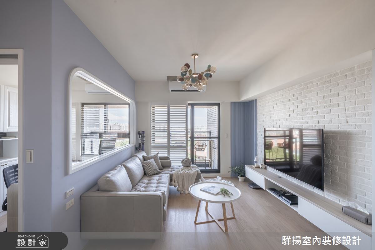 20坪新成屋(5年以下)＿現代風客廳案例圖片＿驊揚室內裝修設計有限公司＿驊揚_55HI協勝發之17