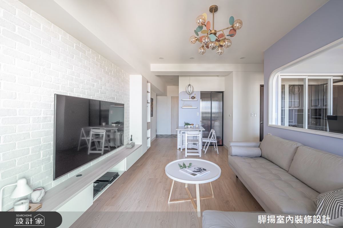 20坪新成屋(5年以下)＿現代風客廳餐廳案例圖片＿驊揚室內裝修設計有限公司＿驊揚_55HI協勝發之20