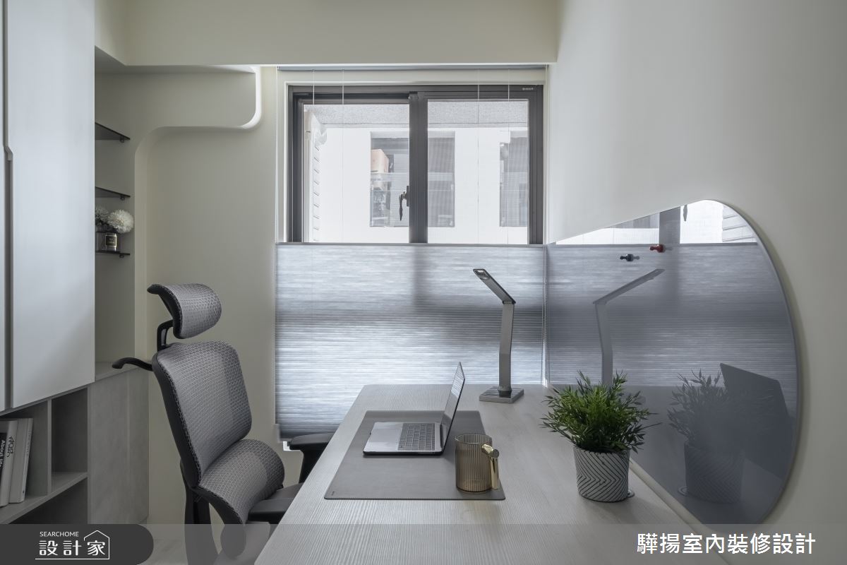 14坪新成屋(5年以下)＿現代風書房工作區案例圖片＿驊揚室內裝修設計有限公司＿驊揚_56文心苑之17