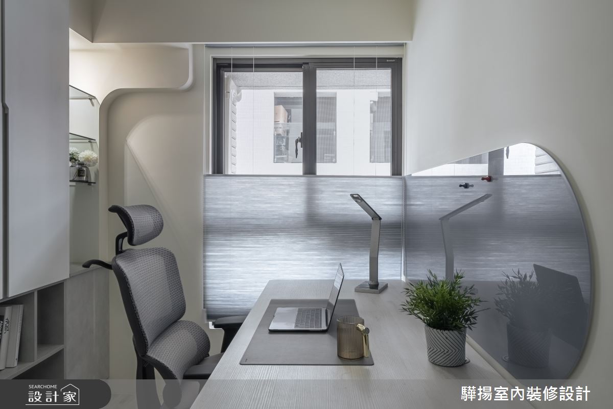 14坪新成屋(5年以下)＿現代風書房工作區案例圖片＿驊揚室內裝修設計有限公司＿驊揚_56文心苑之18