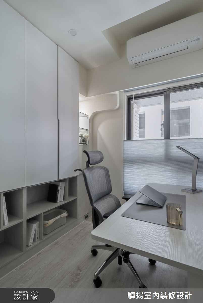 14坪新成屋(5年以下)＿現代風書房工作區案例圖片＿驊揚室內裝修設計有限公司＿驊揚_56文心苑之19