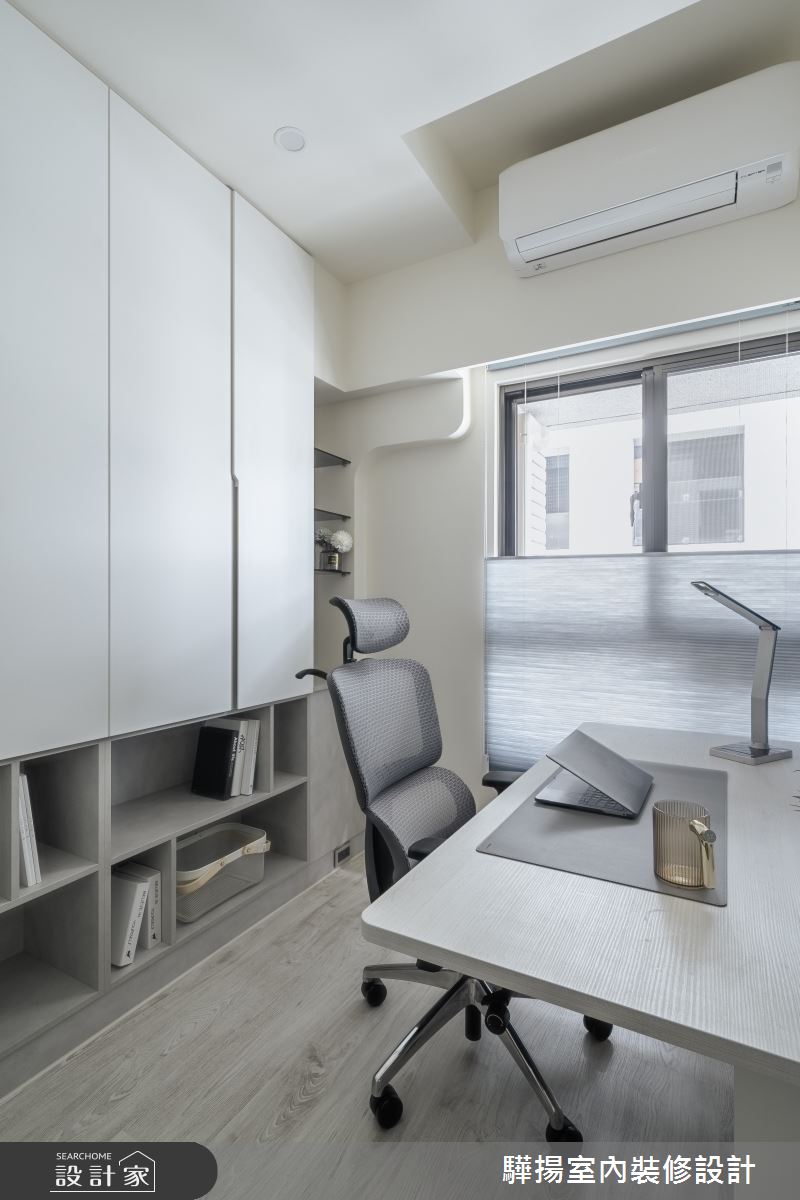 14坪新成屋(5年以下)＿現代風書房工作區案例圖片＿驊揚室內裝修設計有限公司＿驊揚_56文心苑之20