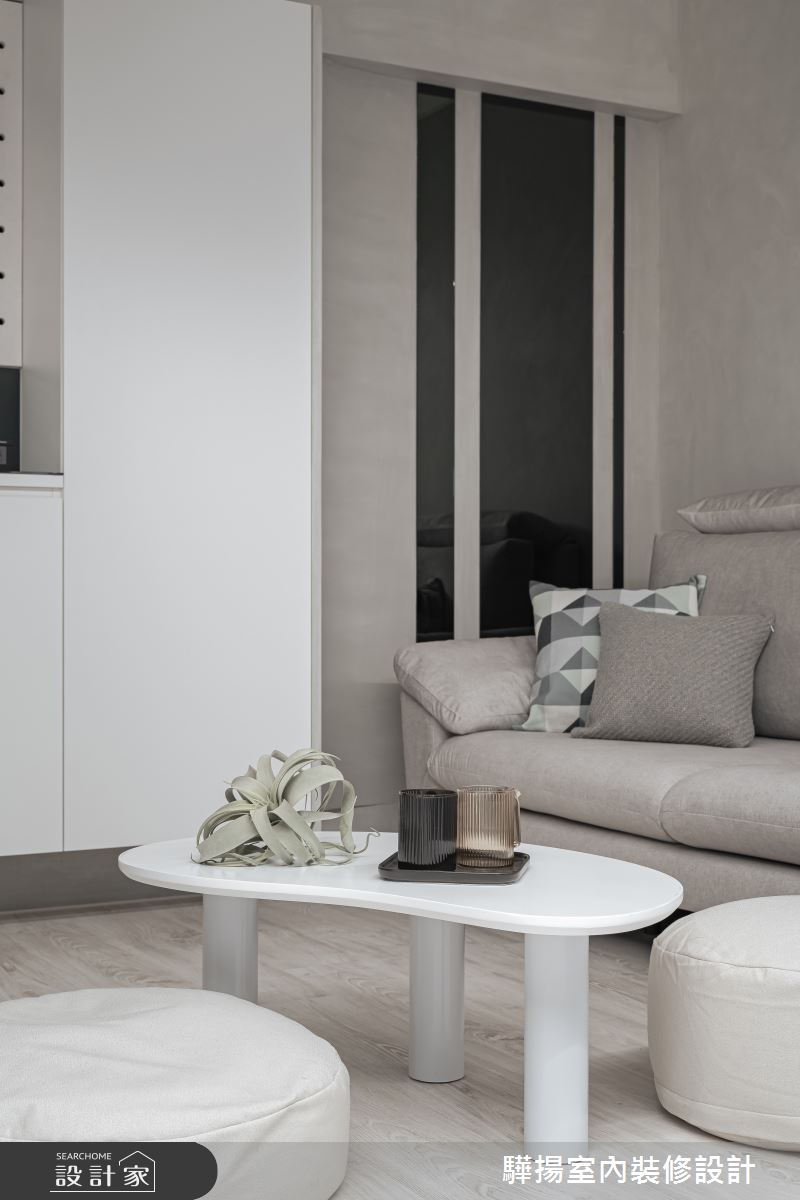 14坪新成屋(5年以下)＿現代風客廳案例圖片＿驊揚室內裝修設計有限公司＿驊揚_56文心苑之23