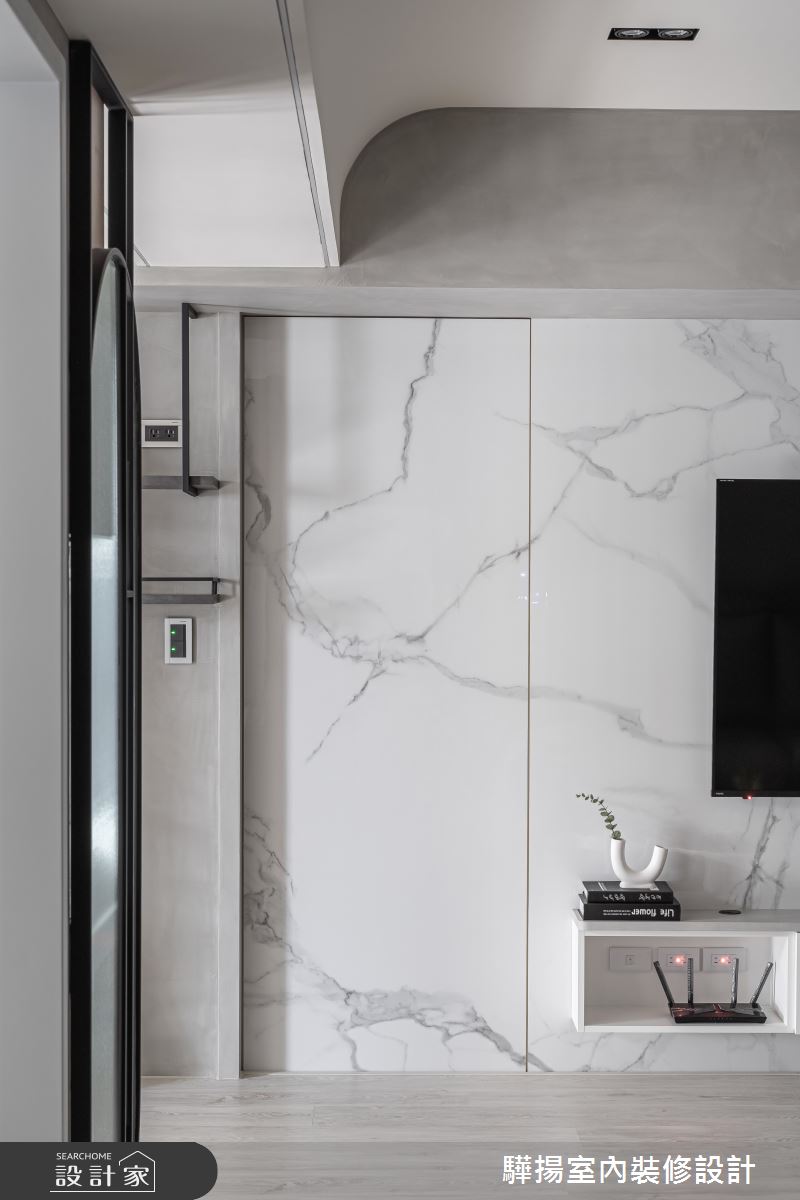 14坪新成屋(5年以下)＿現代風客廳案例圖片＿驊揚室內裝修設計有限公司＿驊揚_56文心苑之26