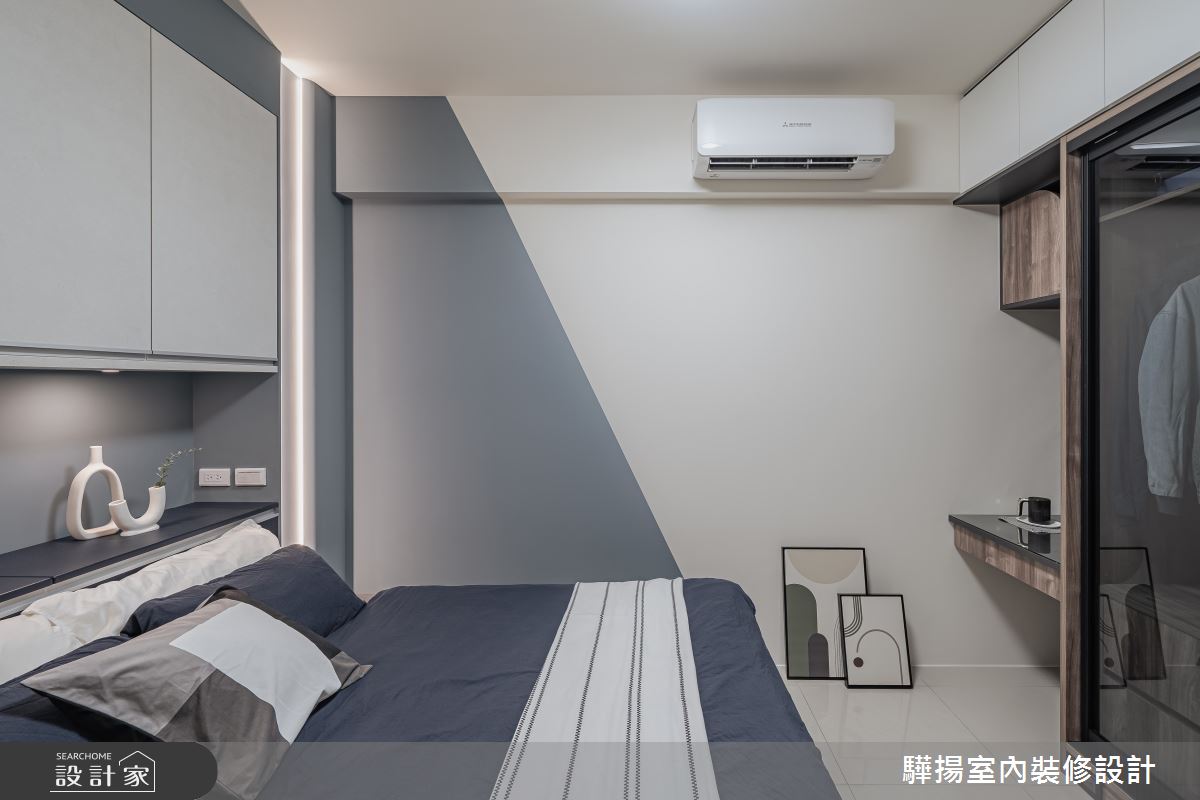 14坪新成屋(5年以下)＿現代風臥室案例圖片＿驊揚室內裝修設計有限公司＿驊揚_56文心苑之29