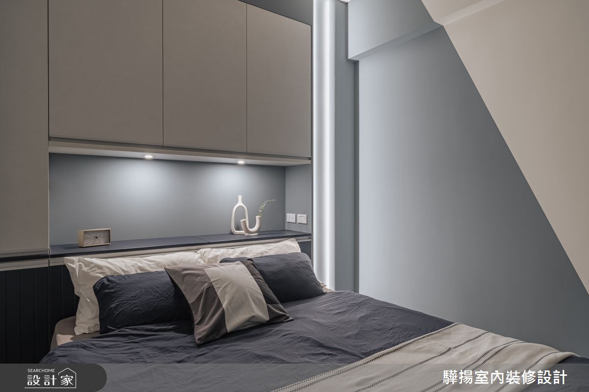 14坪新成屋(5年以下)＿現代風臥室案例圖片＿驊揚室內裝修設計有限公司＿驊揚_56文心苑之32
