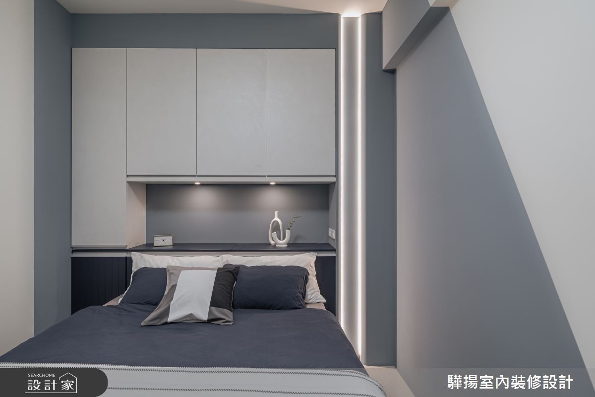 14坪新成屋(5年以下)＿現代風臥室案例圖片＿驊揚室內裝修設計有限公司＿驊揚_56文心苑之33