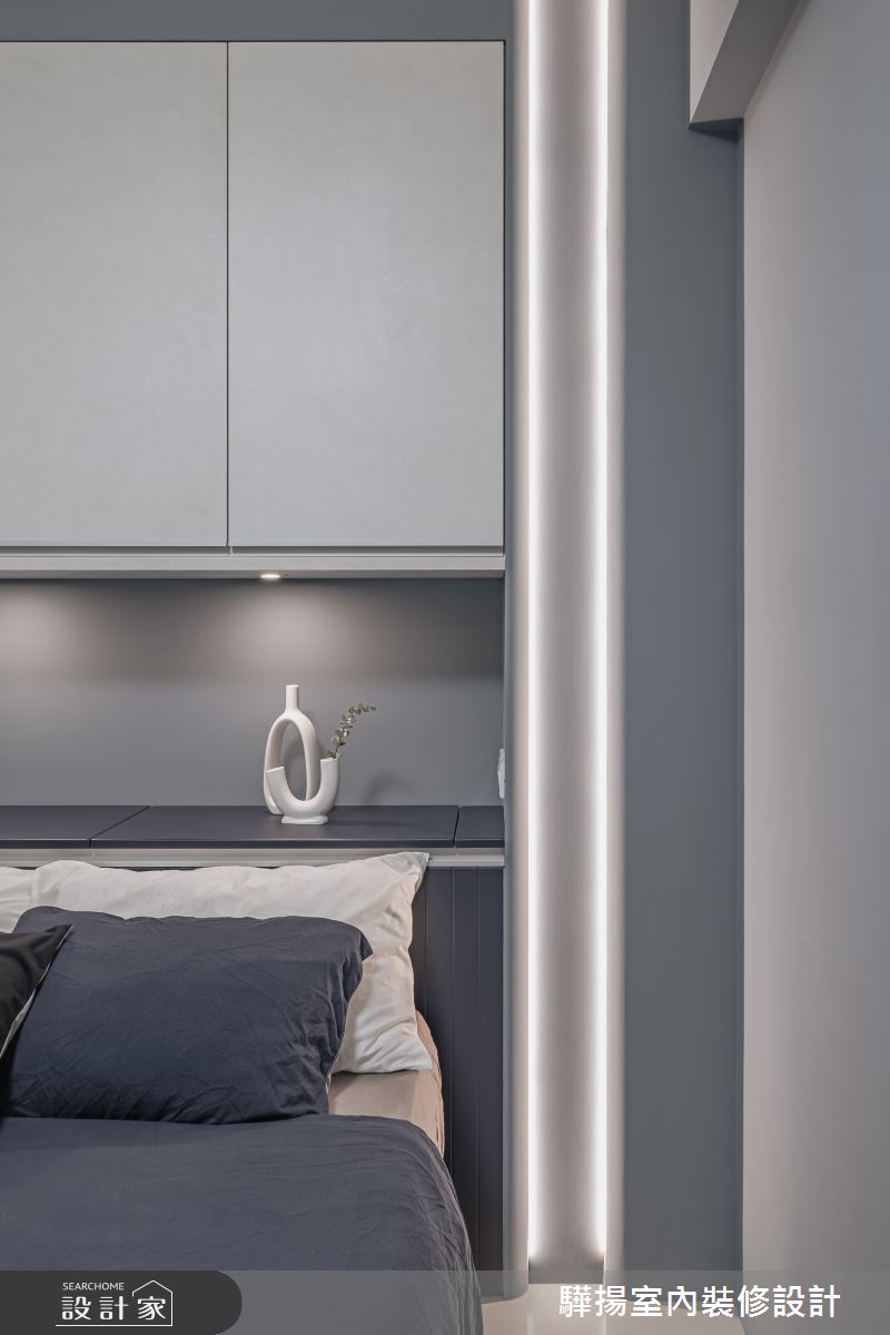 14坪新成屋(5年以下)＿現代風臥室案例圖片＿驊揚室內裝修設計有限公司＿驊揚_56文心苑之34