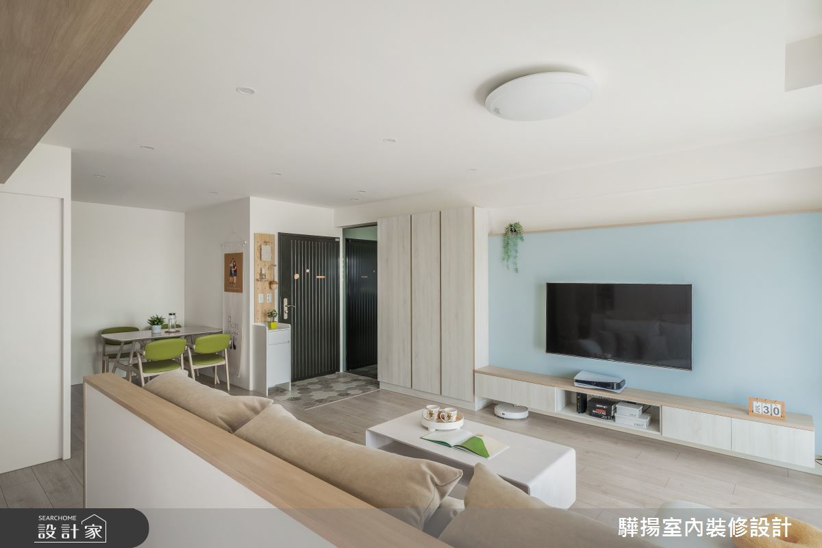 18坪新成屋(5年以下)＿現代風玄關客廳餐廳案例圖片＿驊揚室內裝修設計有限公司＿驊揚_57哲林之6