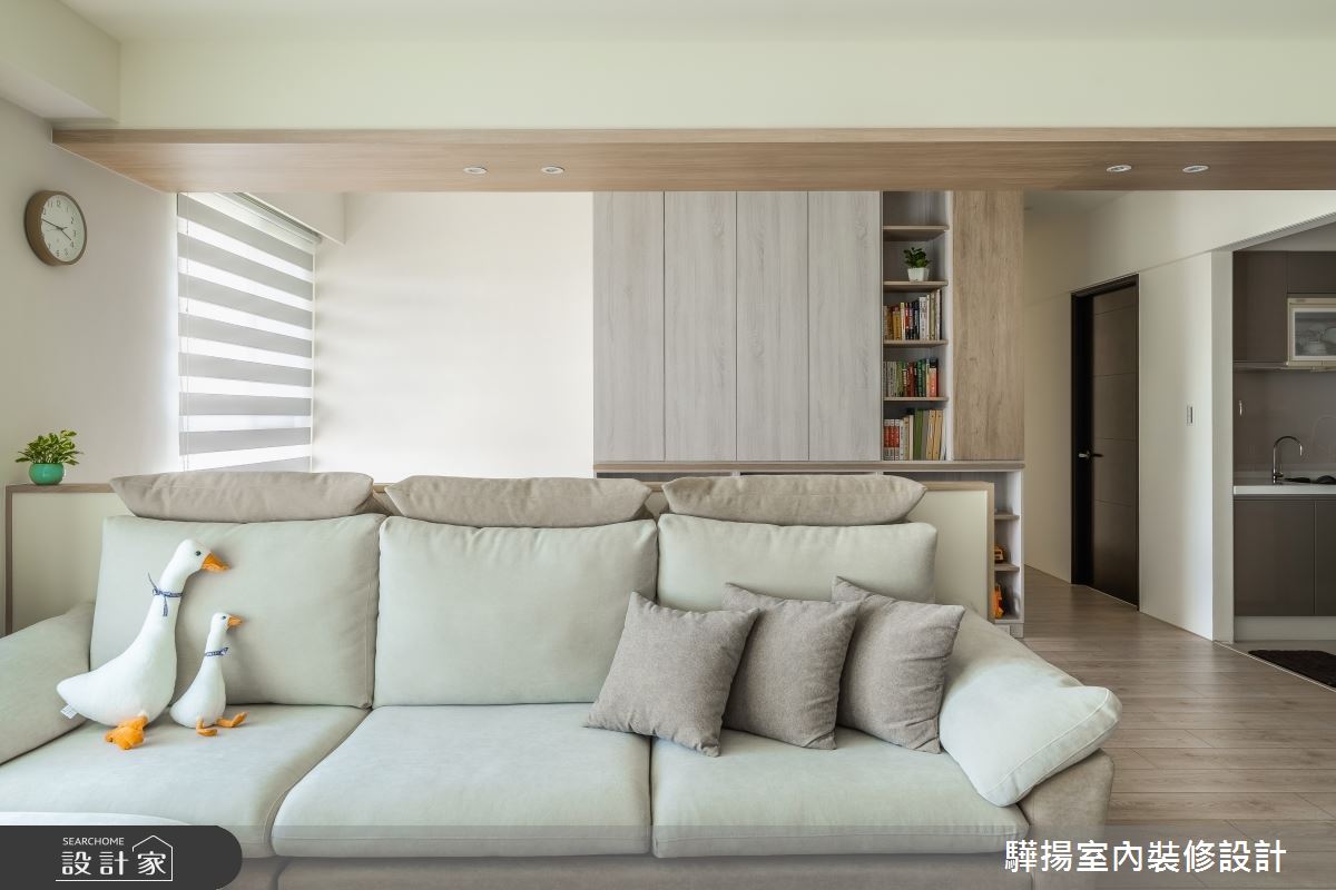 18坪新成屋(5年以下)＿現代風客廳案例圖片＿驊揚室內裝修設計有限公司＿驊揚_57哲林之8