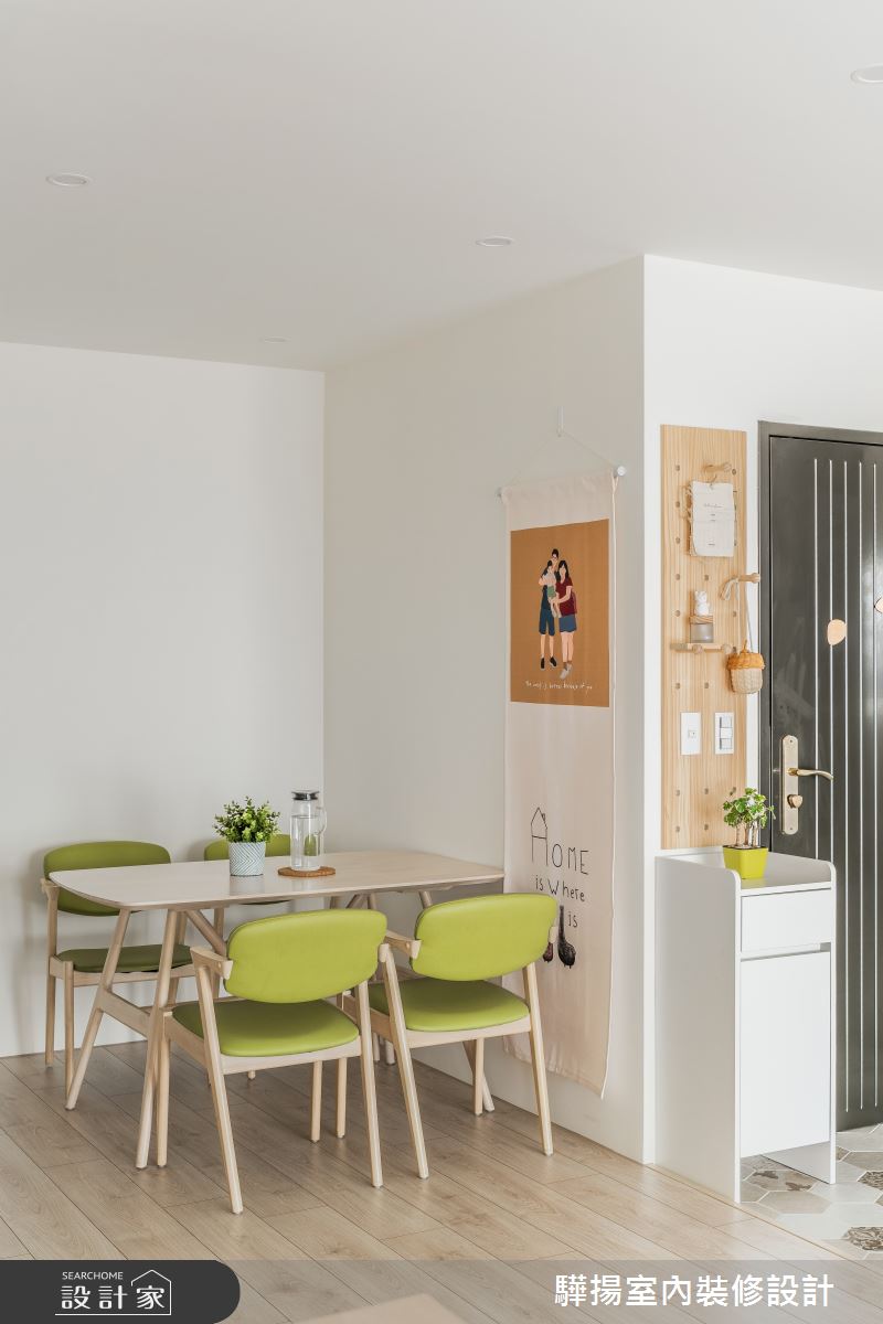 18坪新成屋(5年以下)＿現代風玄關餐廳案例圖片＿驊揚室內裝修設計有限公司＿驊揚_57哲林之11